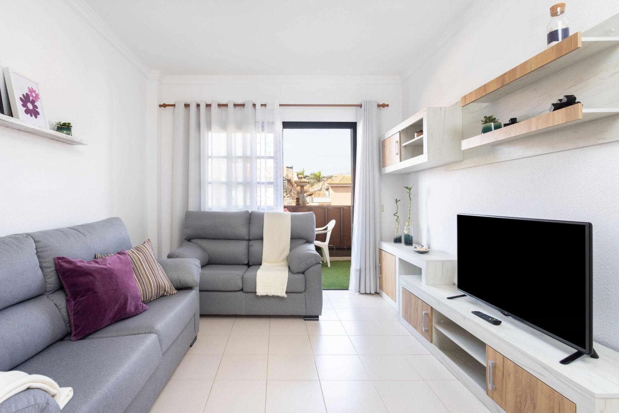 Апартаменти Agradable Piso Con Piscina & Playa Terraza Y Wifi Коста-дель-Сіленсіо Екстер'єр фото